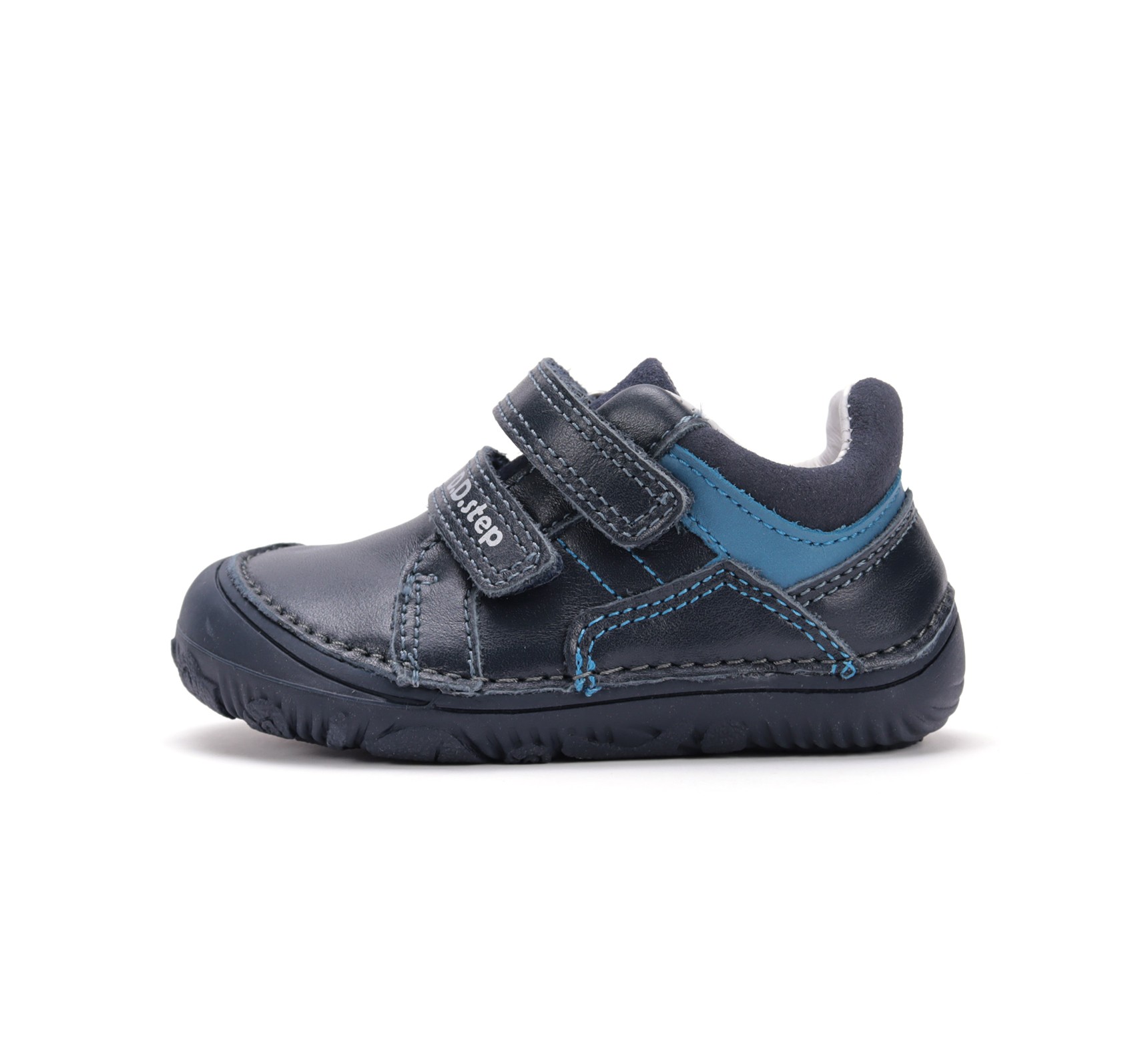 Barefoot mėlyni batai 20-25 d. S073-52363. D.D.Step (Vengrija). Batai vaikams 3 batukai vaikams D.D.Step (Vengrija) Barefoot mėlyni batai 20-25 d. S073-52363