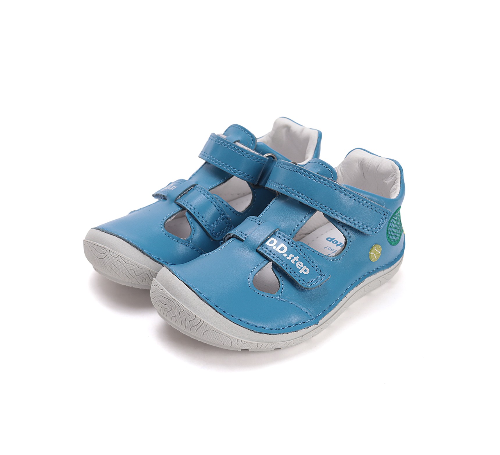 Barefoot mėlyni batai 28-33 d. H116-61119AL. D.D.Step (Vengrija). Batai vaikams 6 batukai vaikams D.D.Step (Vengrija) Barefoot mėlyni batai 28-33 d. H116-61119AL