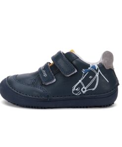 batukai vaikams D.D.Step (Vengrija)  Barefoot mėlyni batai 31-36 d. S063-51264L