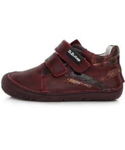 batukai vaikams D.D.Step (Vengrija)  Barefoot vyšniniai batai 20-25 d. S073-375B