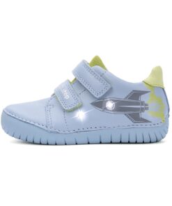 batukai vaikams D.D.Step (Vengrija)  Melsvi LED batai 25-30 d. S050-61691M