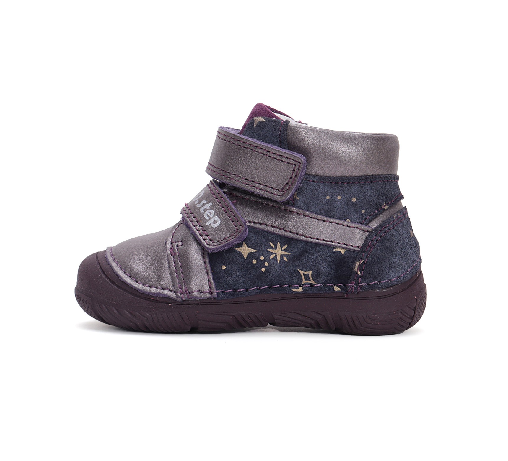 Violetiniai batai 26-31 d. S082-42515DM. D.D.Step (Vengrija). Batai vaikams 3 batukai vaikams D.D.Step (Vengrija) Violetiniai batai 26-31 d. S082-42515DM