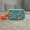 Personalizuojama rankinė su keičiamomis dekoracijomis, mėtinė