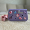 personalizuojama rankine su keiciamomis dekoracijomis violetine 2 1