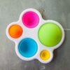 edukaciniai zaislai. Lavinamieji zaislai. FatBrainToys . Dimpl sensorinis žaislas