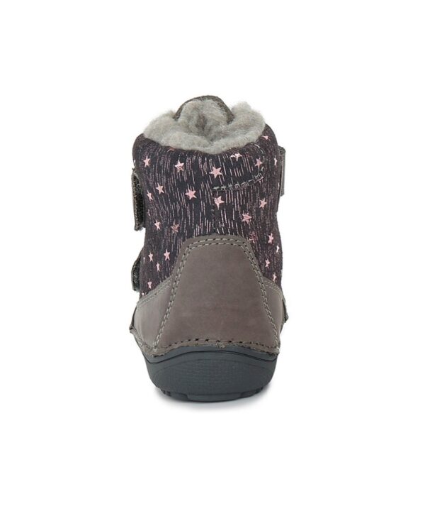 batukai vaikams D.D.Step (Vengrija)  Barefoot batai su vilna 31-36 d. W063-333L_wool