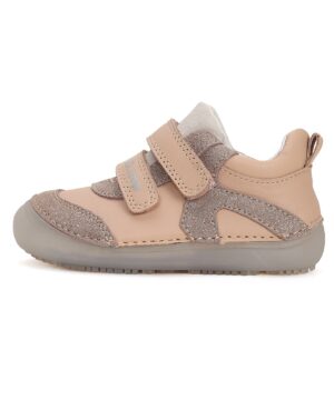 batukai vaikams D.D.Step (Vengrija)  Barefoot kreminiai batai 31-36 d. S063-41948CL