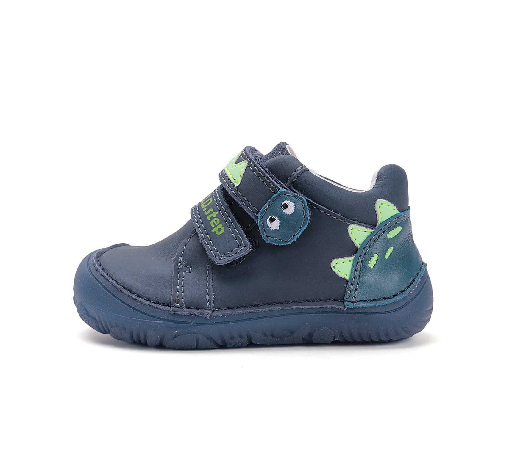 Barefoot mėlyni batai 20-25 d. S073-52875. D.D.Step (Vengrija). Batai vaikams 3 batukai vaikams D.D.Step (Vengrija) Barefoot mėlyni batai 20-25 d. S073-52875
