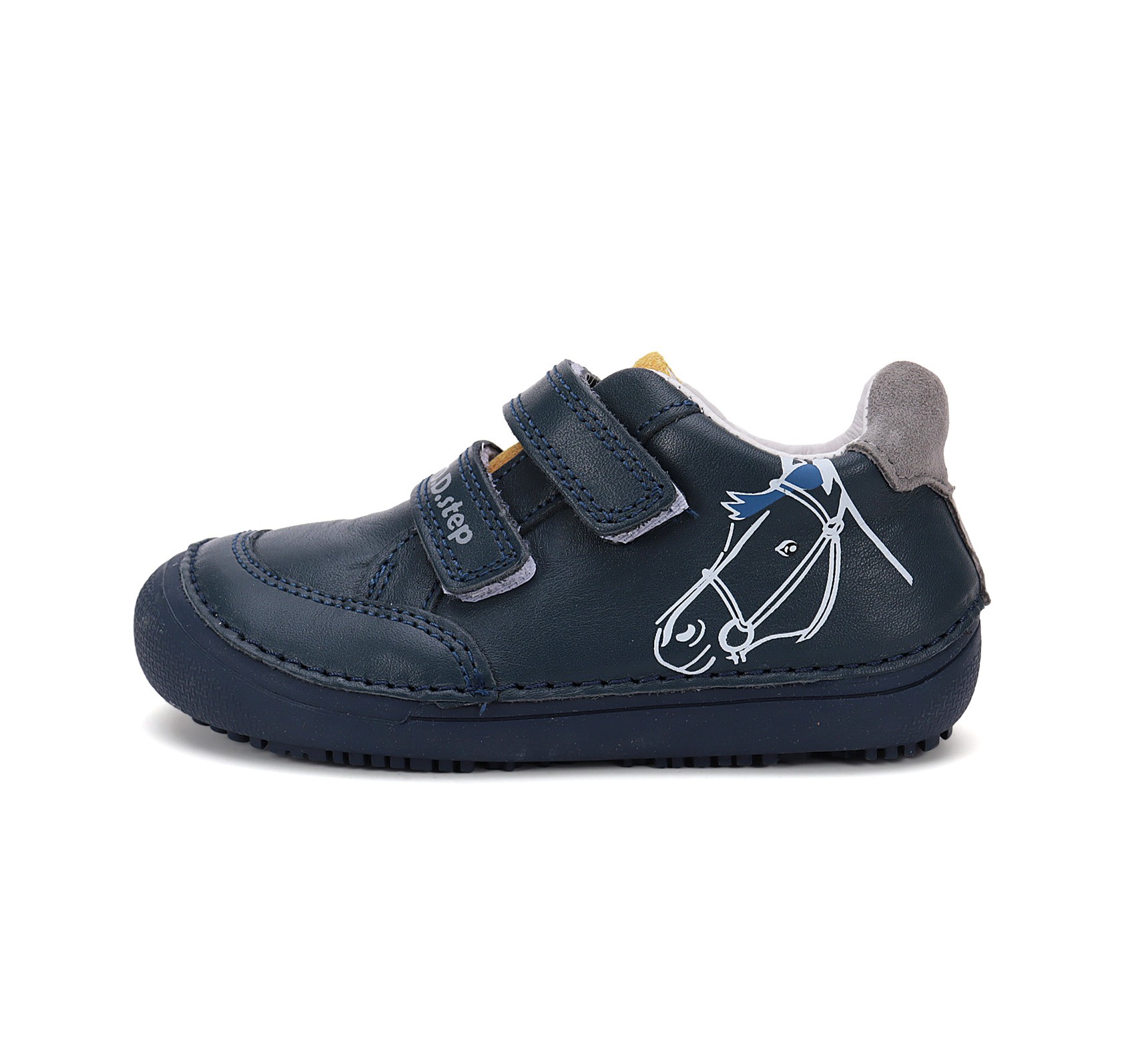 Barefoot mėlyni batai 31-36 d. S063-51264L. D.D.Step (Vengrija). Batai vaikams 3 batukai vaikams D.D.Step (Vengrija) Barefoot mėlyni batai 31-36 d. S063-51264L