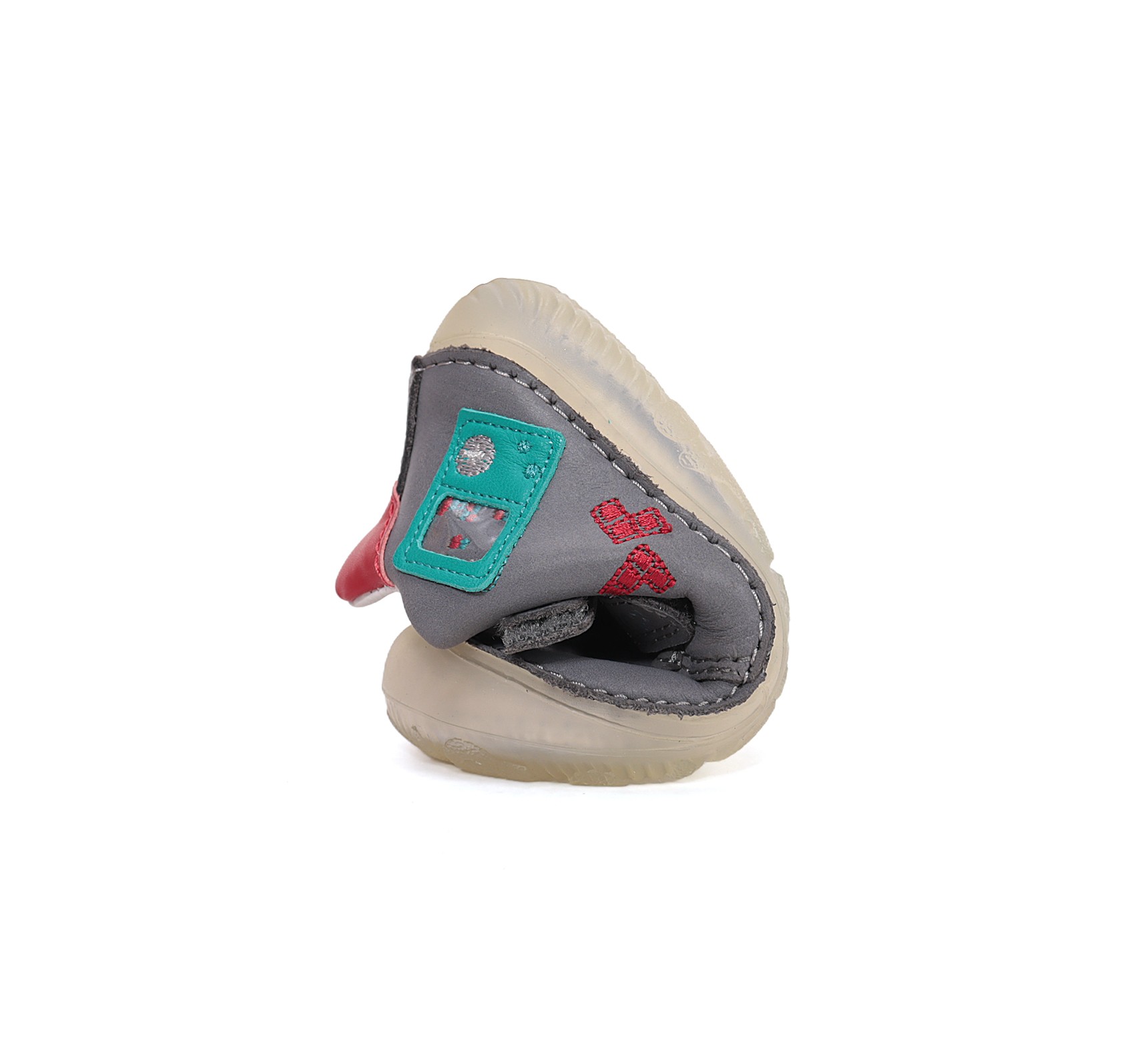 Barefoot pilki batai 26-31 d. S073-61373AM. D.D.Step (Vengrija). Batai vaikams 4 batukai vaikams D.D.Step (Vengrija) Barefoot pilki batai 26-31 d. S073-61373AM