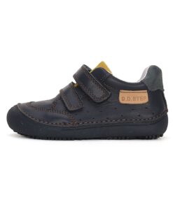 batukai vaikams D.D.Step (Vengrija) Barefoot tamsiai mėlyni batai 31-36d. S063-41377AL