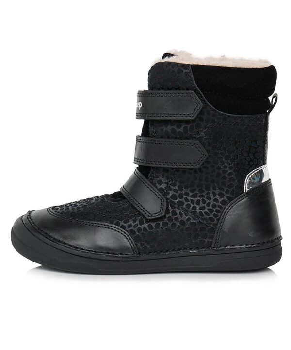 batukai vaikams D.D.Step (Vengrija)  Batai su vilna 26-31 d. W078-392M-WOOL