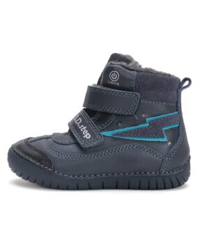 batukai vaikams D.D.Step (Vengrija)  LED Batai su dirbtinio kailio pamušalu 31-36 d. W050-42707L