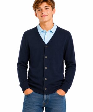 Mėlynas megztinis 170-182 "Unisex". Pasiūta pagal LT Vaikas užsakymą. Mokyklinė apranga 2 batukai vaikams Pasiūta pagal LT Vaikas užsakymą Mėlynas megztinis 170-182 "Unisex"
