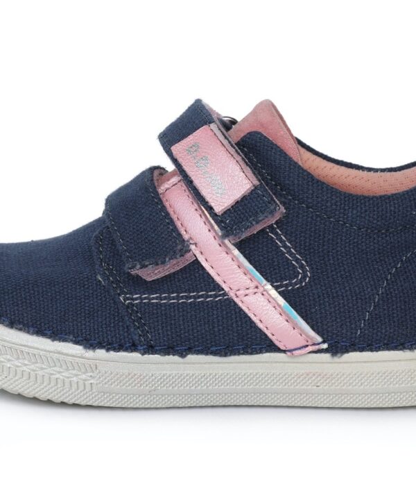 batukai vaikams D.D.Step (Vengrija)  Mėlyni canvas batai 31-36 d. C049544BL