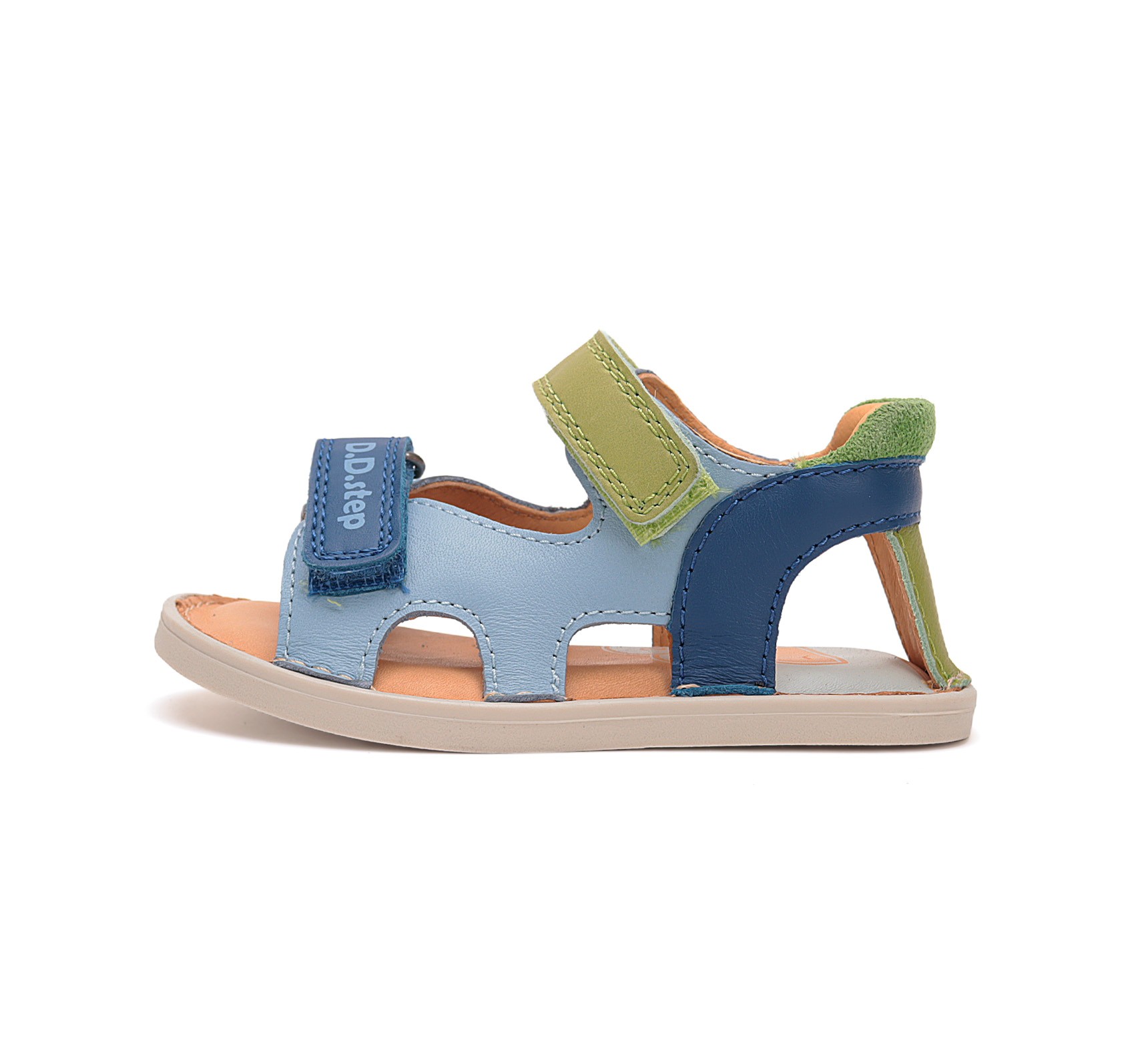 Mėlynos barefoot basutės 20-25 d. G076-51334. D.D.Step (Vengrija). Batai vaikams 3 batukai vaikams D.D.Step (Vengrija) Mėlynos barefoot basutės 20-25 d. G076-51334