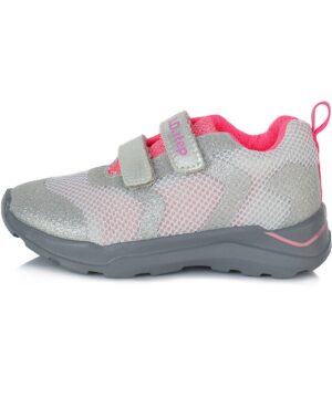 batukai vaikams D.D.Step (Vengrija)  Pilki sportiniai batai 24-29 d. F61512CM