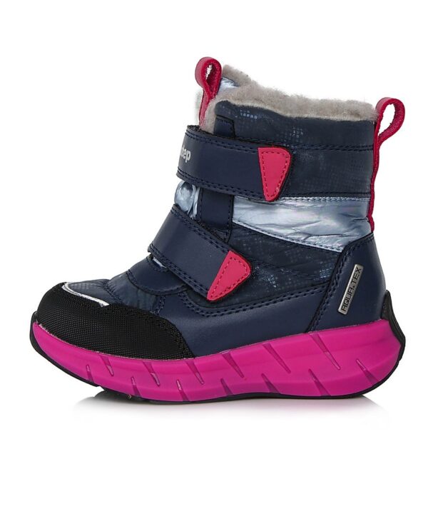 batukai vaikams D.D.Step (Vengrija)  Sniego batai su vilna 24-29 d. F651-310CM