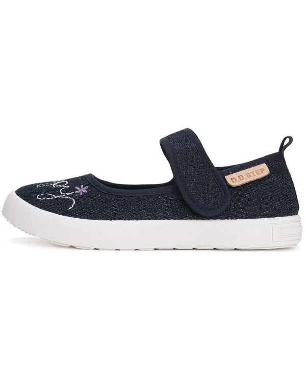 batukai vaikams D.D.Step (Vengrija)  Tamsiai mėlyni canvas batai 32-37 d. CSG-41717