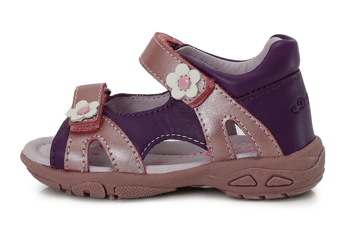 Violetinės basutės 19-24 d. AC2907008BU. D.D.Step (Vengrija). Batai vaikams 3 batukai vaikams D.D.Step (Vengrija) Violetinės basutės 19-24 d. AC2907008BU