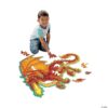 edukaciniai zaislai. Lavinamieji zaislai. Mindware . PAŽEISTA PAKUOTĖ: Grindų dėlionė „Dragon“