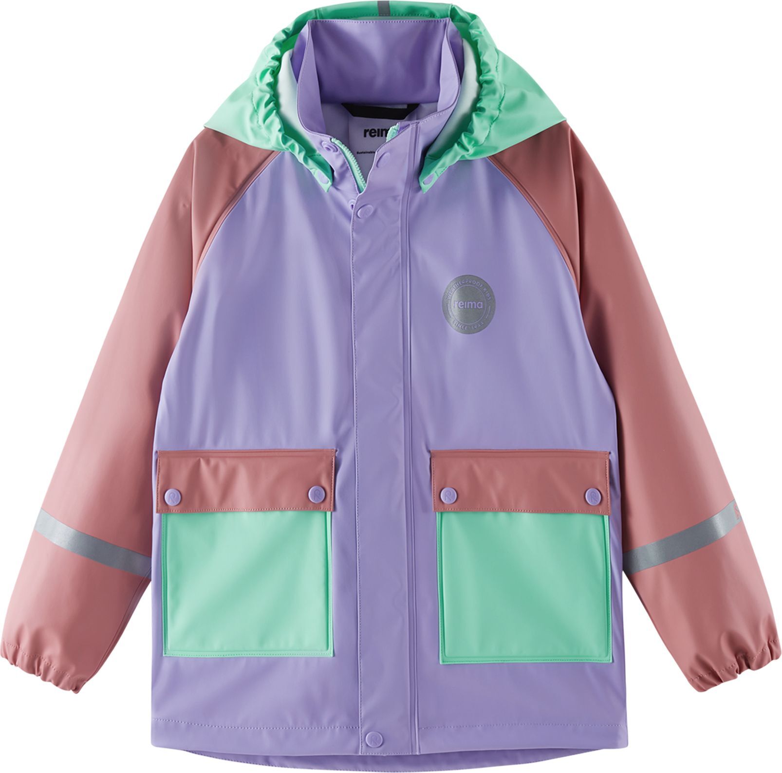 REIMA Suihku Blooming Lilac striukė vaikams 3 Clothes