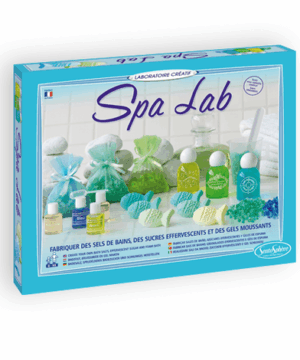 edukaciniai zaislai. Lavinamieji zaislai. SentoSphere . SPA priemonių gamybos rinkinys „SPA laboratorija“