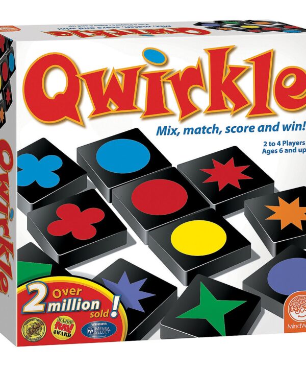 edukaciniai zaislai. Lavinamieji zaislai. Mindware . MindWare Strateginis stalo žaidimas „Qwirkle“