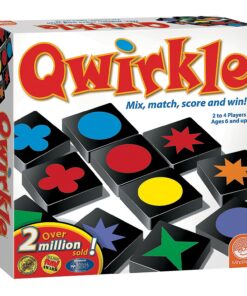 edukaciniai zaislai. Lavinamieji zaislai. Mindware . MindWare Strateginis stalo žaidimas „Qwirkle“