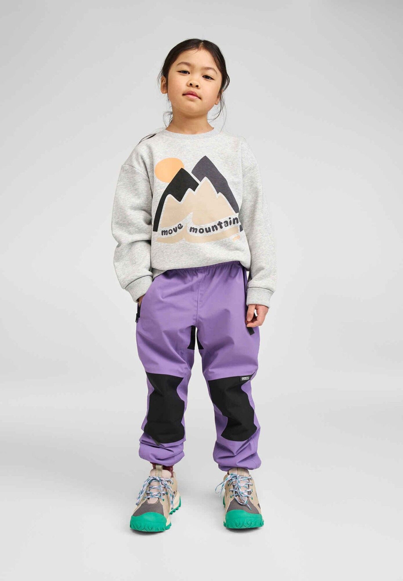 REIMA Intona vaikiškos neperšlampamos kelnės 8 Pants REIMA Intona 5100431A Misty Violet 5700