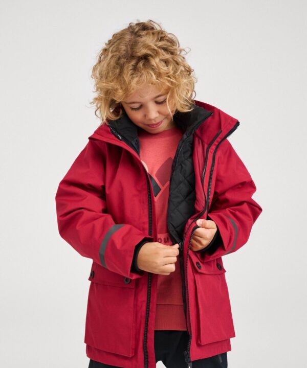 Jackets REIMA Syddi 5100147C Cranberry