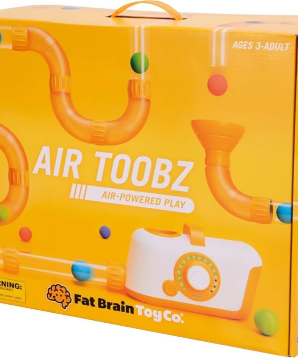 edukaciniai zaislai. Lavinamieji zaislai. FatBrainToys . Oro slėgio žaidimas-konstruktorius Air Toobz