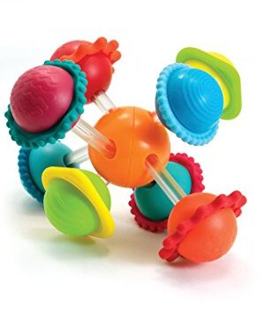 edukaciniai zaislai. Lavinamieji zaislai. FatBrainToys . Wimzle kūdikio žaislas