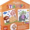 Kūrybinis žaidimas „Mano pirmieji štampai” - Apli Kids 1 edukaciniai zaislai. Lavinamieji zaislai. Apli Kids . Kūrybinis žaidimas „Mano pirmieji štampai”