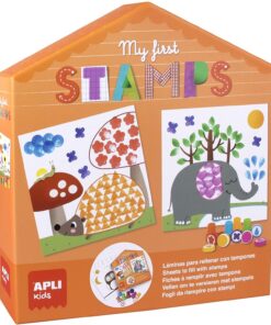 edukaciniai zaislai. Lavinamieji zaislai. Apli Kids . Kūrybinis žaidimas „Mano pirmieji štampai”