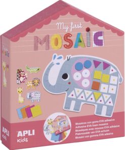 edukaciniai zaislai. Lavinamieji zaislai. Apli Kids . Kūrybinis žaidimas „Mano pirmoji mozaika”