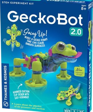 edukaciniai zaislai. Lavinamieji zaislai. KOSMOS . Kosmos STEM robotas „Geckobot 2.0“