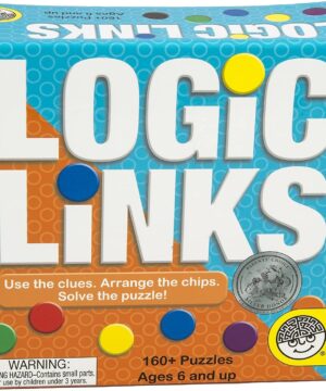 edukaciniai zaislai. Lavinamieji zaislai. Mindware . Kritinio mąstymo žaidimas „Logic Links”