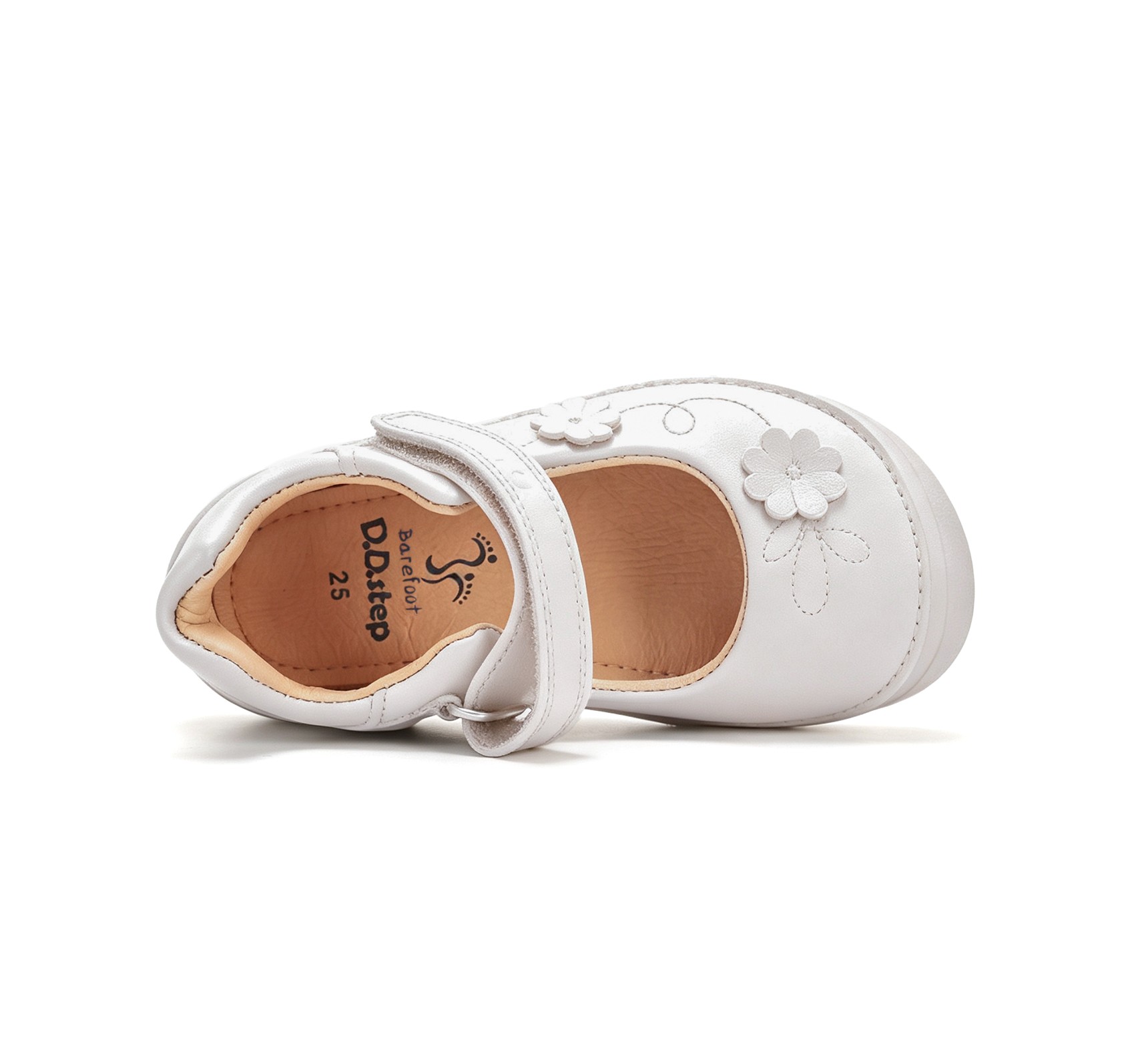 Barefoot balti batai 25-30 d. H063-62175AM. D.D.Step (Vengrija). Batai vaikams 6 batukai vaikams D.D.Step (Vengrija) Barefoot balti batai 25-30 d. H063-62175AM