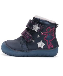 batukai vaikams D.D.Step (Vengrija) Barefoot batai su dirbtinio kailio pamušalu 20-25 d. W073-42766