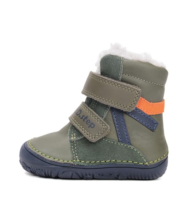 batukai vaikams D.D.Step (Vengrija)  Barefoot batai su vilna 20-25 d. W073-52306AW
