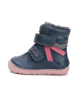 batukai vaikams D.D.Step (Vengrija)  Barefoot batai su vilna 20-25 d. W073-52306CW