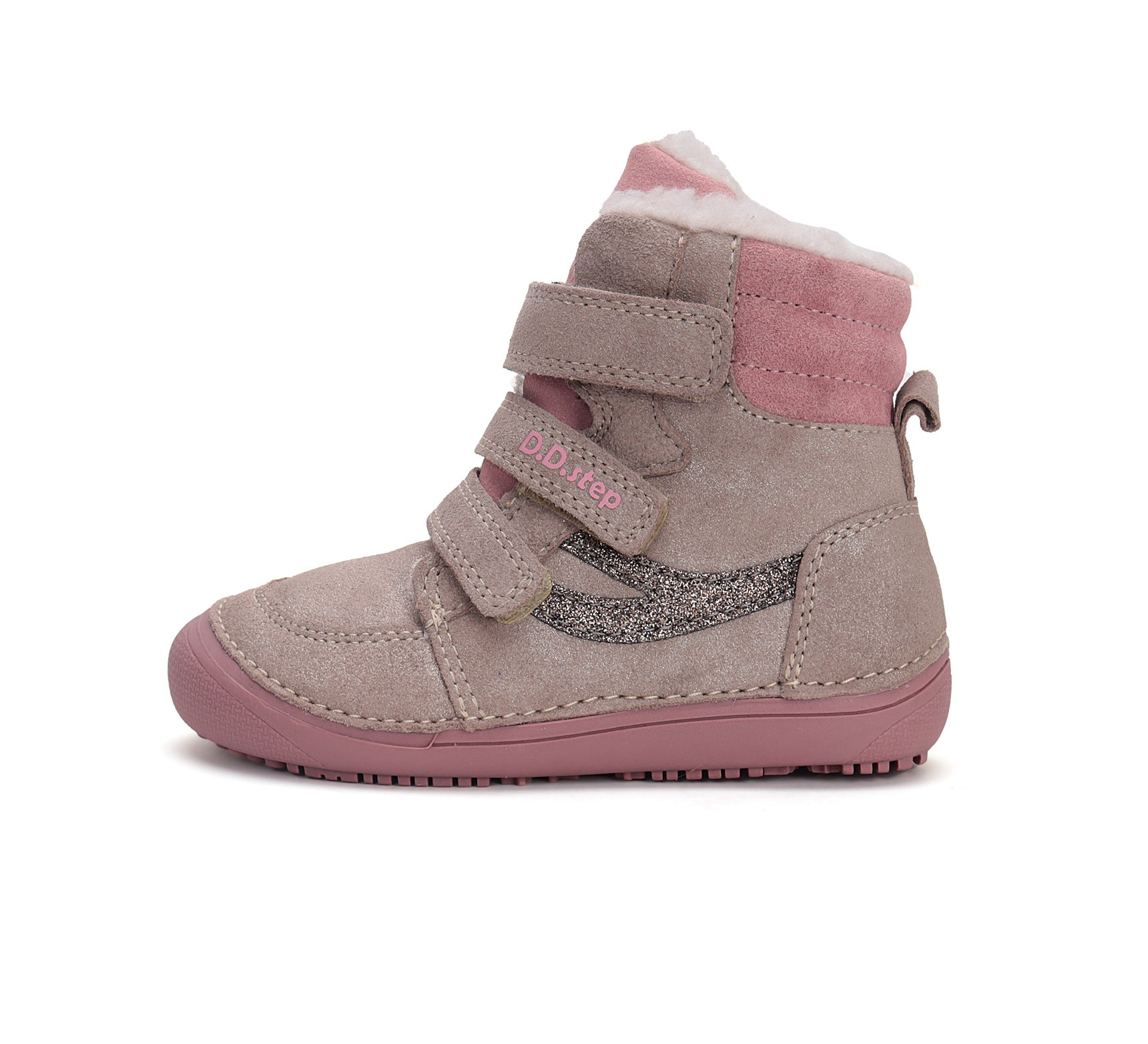 Barefoot batai su vilna 31-36 d. W063-42754BLW. D.D.Step (Vengrija). Batai vaikams 3 batukai vaikams D.D.Step (Vengrija) Barefoot batai su vilna 31-36 d. W063-42754BLW