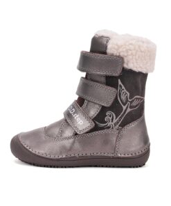batukai vaikams D.D.Step (Vengrija)  Barefoot batai su vilna 31-36 d. W063-52534ALW