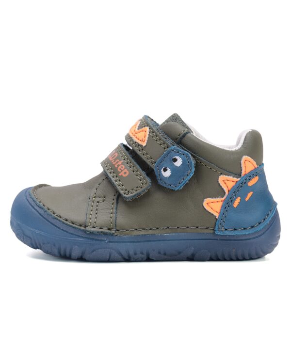 batukai vaikams D.D.Step (Vengrija)  Barefoot khaki batai 20-25 d. S073-52875A