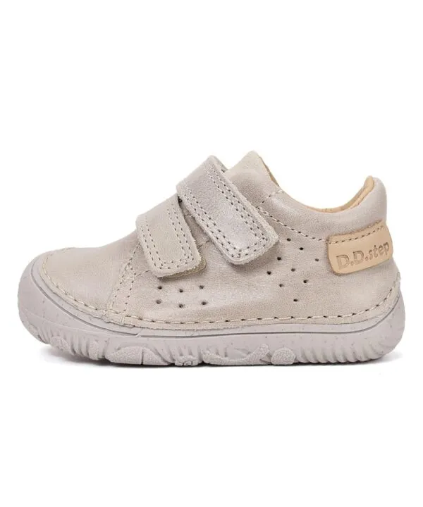 batukai vaikams D.D.Step (Vengrija) Barefoot kreminiai batai 26-31 d. S073-61950FM