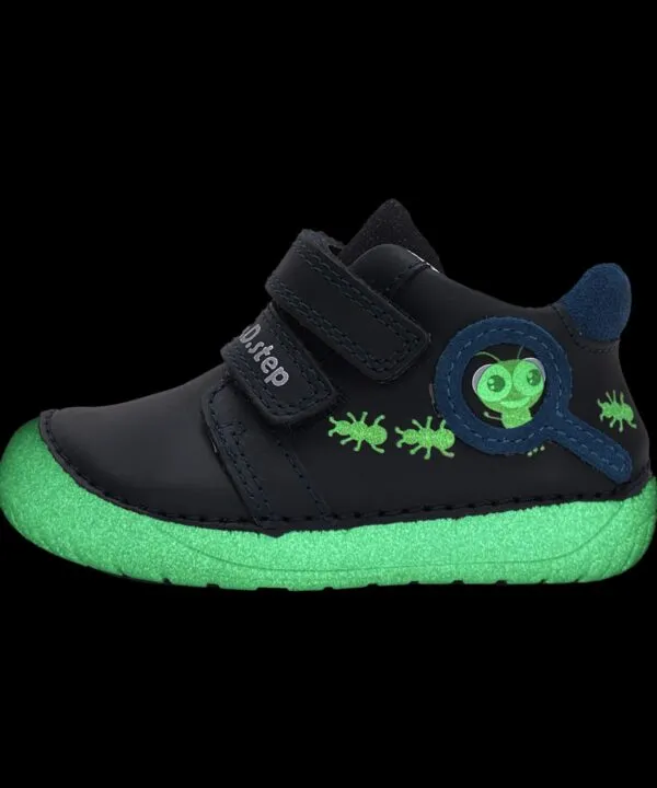 batukai vaikams D.D.Step (Vengrija)  Barefoot mėlyni batai 20-25 d. S070-52576A
