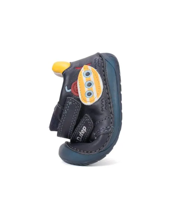 batukai vaikams D.D.Step (Vengrija)  Barefoot mėlyni batai 20-25 d. S070-61420