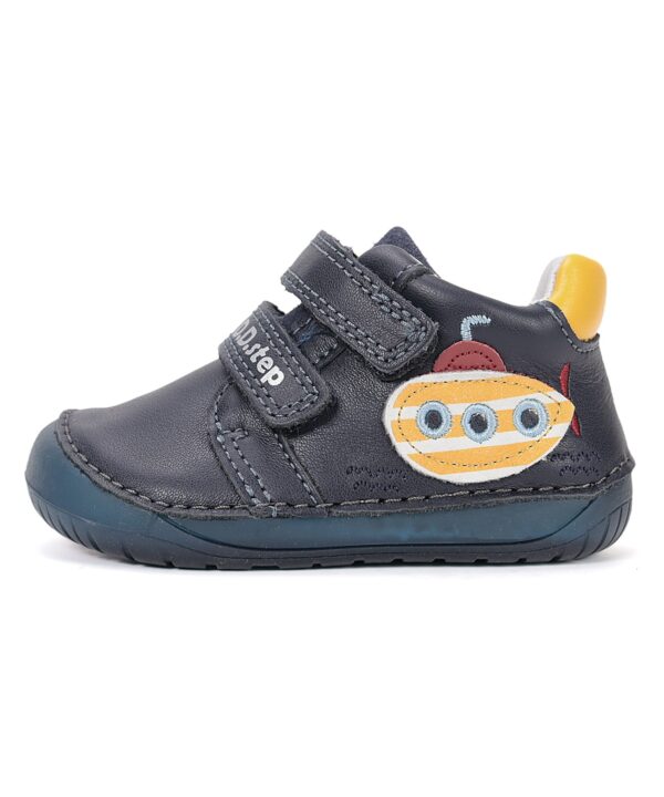 batukai vaikams D.D.Step (Vengrija)  Barefoot mėlyni batai 20-25 d. S070-61420