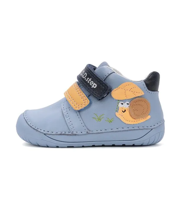 batukai vaikams D.D.Step (Vengrija)  Barefoot mėlyni batai 20-25 d. S070-61995A